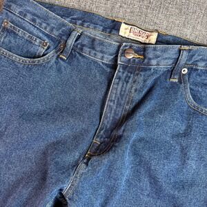 Mens Big Mac Workwear Jeans | Size 36 (fits 31.75L)| Blue Med. Wash Straight Leg